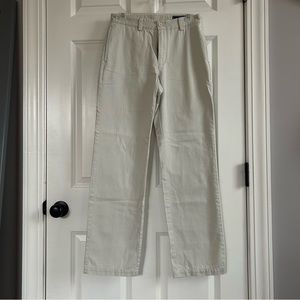 Vineyard Vines Club Tan Khaki Pants 28 x 32 100% Cotton Twill